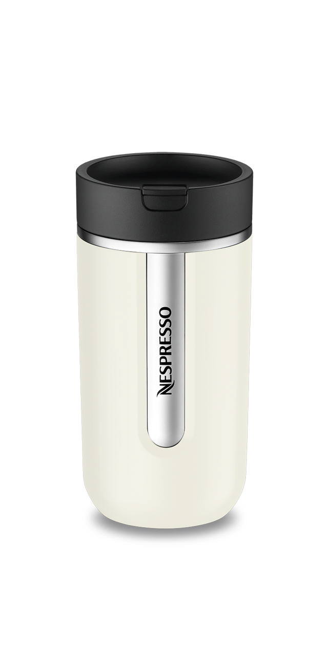 Travel Mug M<br>Vanilla White