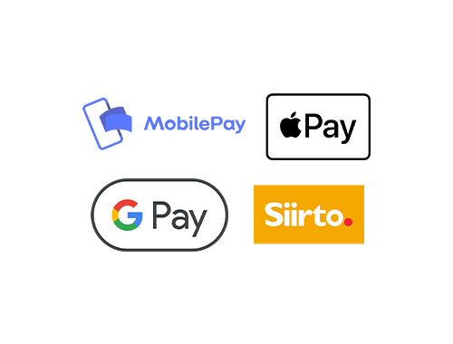 Payment Menu Mobile White