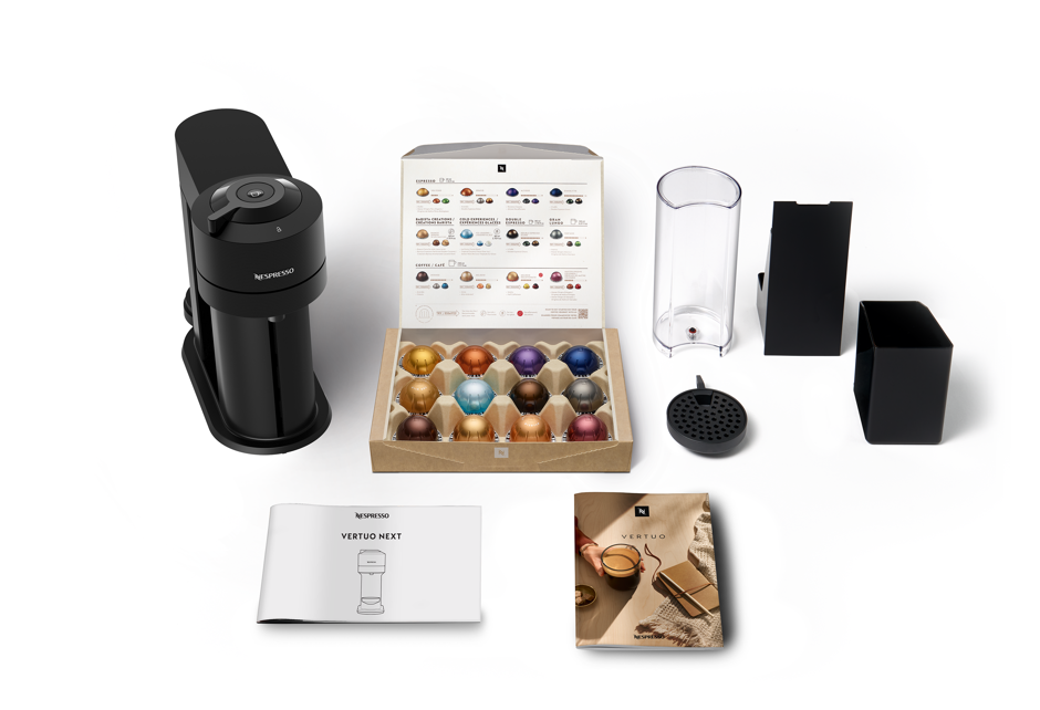 Vertuo Next Matt Black Product Packshot