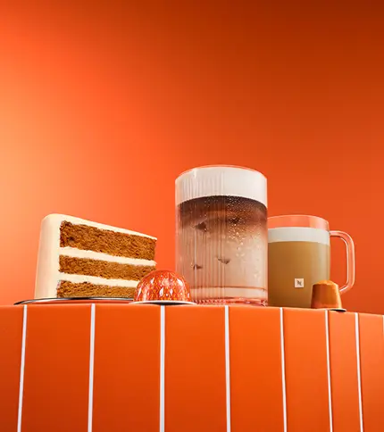 Nespresso WW ECOMM Fall&Winter Autopromobanner Pumpkin Spice Cake News Push Banner Mobile 640X620 B2C OL VL 26