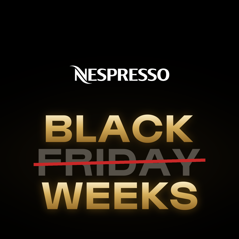 Nespresso Black Weeks Hero