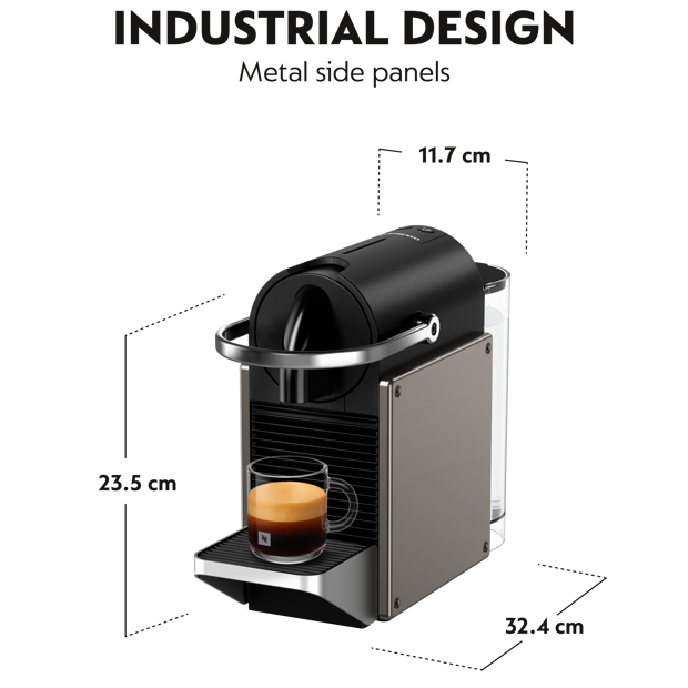 Original Pixie Titan Product Dimensions