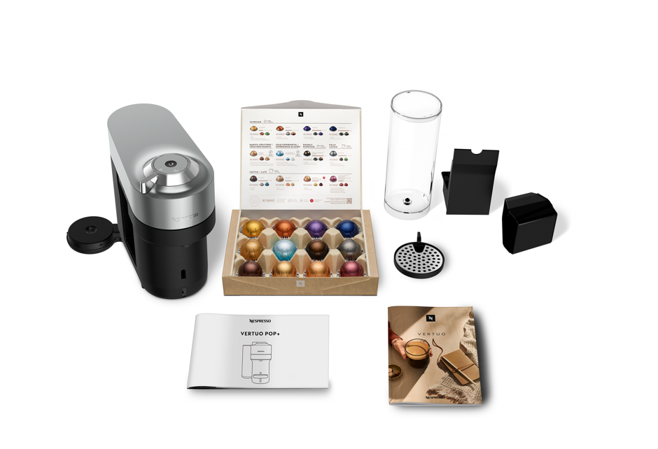 Vertuo Pop Plus Titan Product Packshot